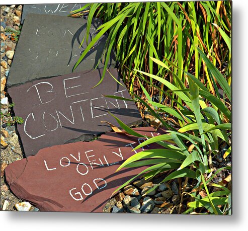 Slate Metal Print featuring the photograph Faith by Bruce Carpenter