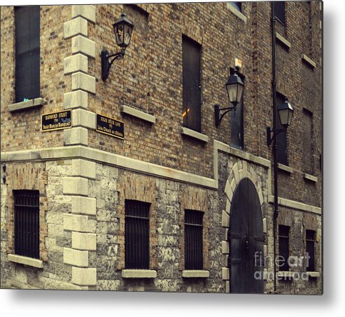Dublin Metal Print featuring the pyrography Guinness Storehouse Dublin by Louise Fahy