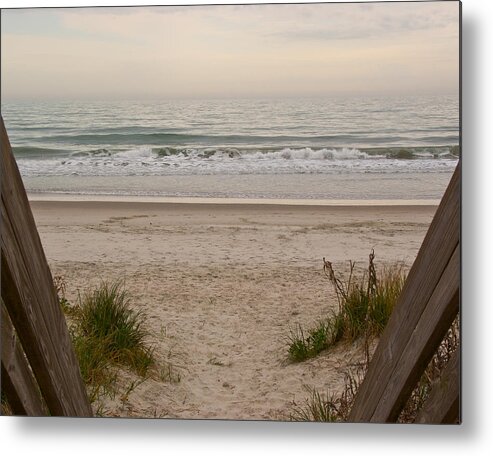 Beach Metal Print featuring the photograph Invitation to Relaxation by Francis Trudeau