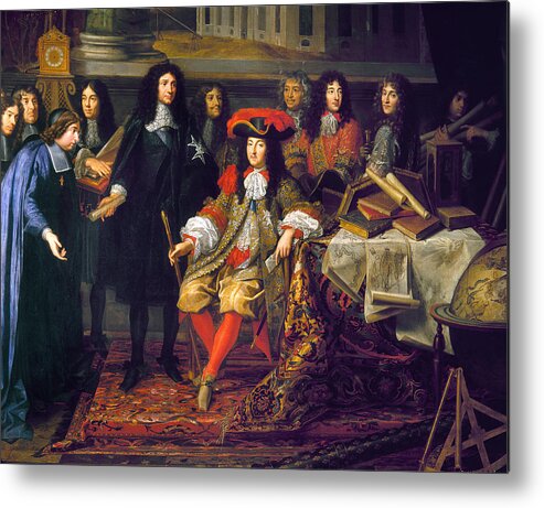 1666 Metal Print featuring the photograph Louis Xiv (1638-1715) by Granger