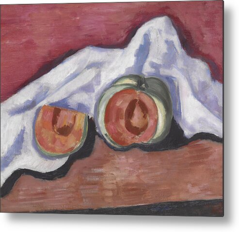 Melon Metal Print featuring the painting Melons by Marsden Hartley