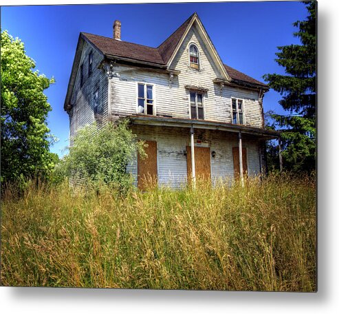 Abandoned Metal Print featuring the photograph Mystic Abandonment by Vicki Jauron