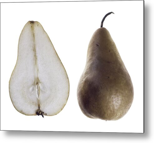 Fruit Metal Print featuring the photograph Pear by Nathaniel Kolby