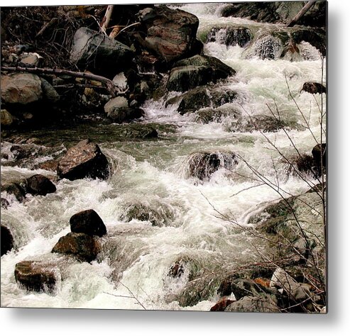  Metal Print featuring the photograph Seasonal Creek by William McCoy