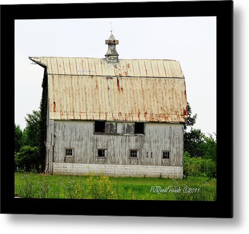 Barn Metal Print featuring the photograph 'Sherwin's Barn' by PJQandFriends Photography