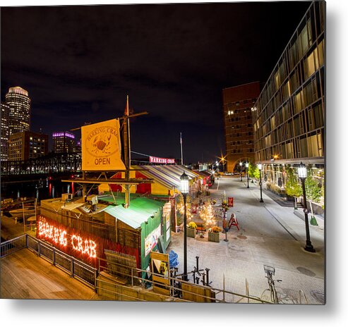 Boston Metal Print featuring the photograph Barking Crab Boston MA #2 by Toby McGuire