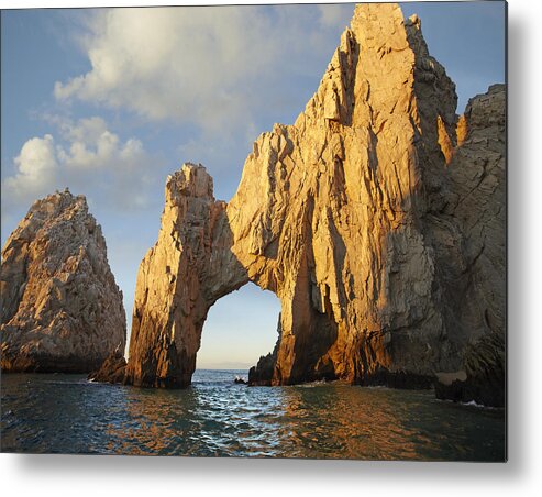 00441444 Metal Print featuring the photograph El Arco And Sea Stacks Cabo San Lucas #1 by Tim Fitzharris