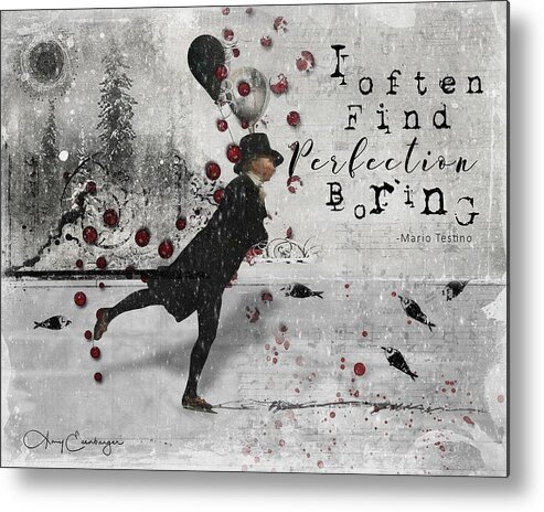 Inspiration Metal Print featuring the digital art For the Birds by Looking Glass Images