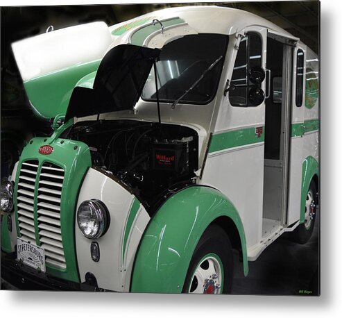 Art Metal Print featuring the photograph 1957 Divco Classic Dairy Truck 2 by DB Hayes