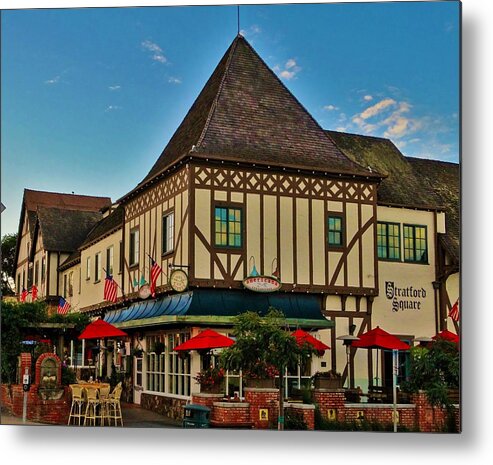 Stratford Square Metal Print featuring the photograph Del Mar #2 by Lisa Dunn