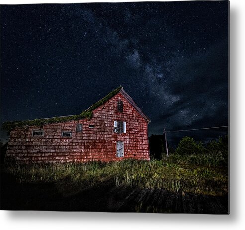 Maryland Metal Print featuring the photograph Red House #3 by Robert Fawcett