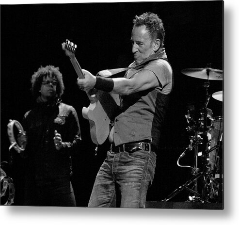  Metal Print featuring the photograph Bruce Springsteen #6 by Jeff Ross