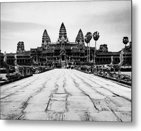 12th Century Metal Print featuring the photograph Cambodia: Angkor Wat #8 by Granger