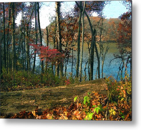 Cedric Hampton Metal Print featuring the photograph A Place To Think by Cedric Hampton