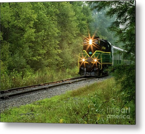 Adirondack Metal Print featuring the photograph Adirondack RR by Phil Spitze