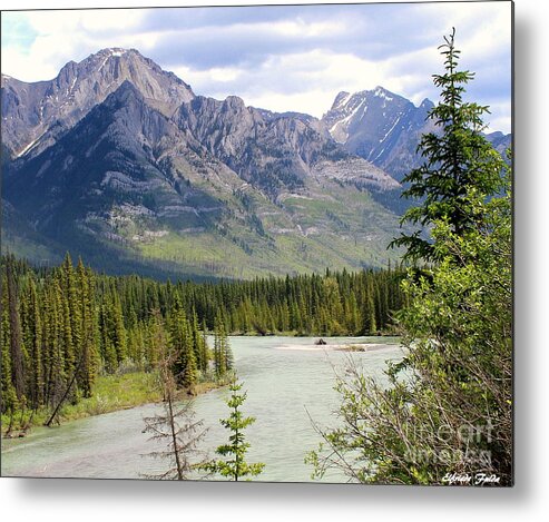 Rocky Mountains Metal Print featuring the photograph Alberta by Elfriede Fulda