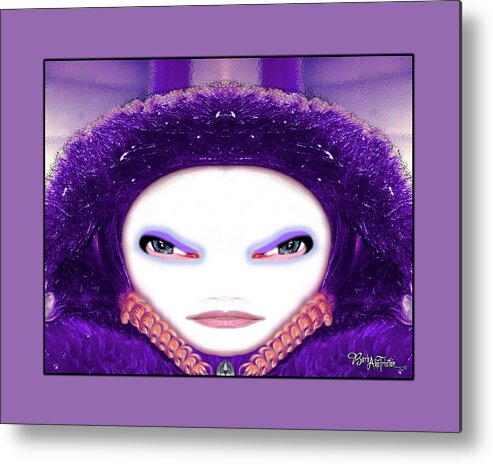 Inspiration Metal Print featuring the photograph Alien Mom #194 by Barbara Tristan