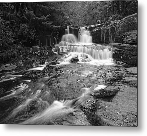 Alsea Metal Print featuring the photograph Alsea Falls by HW Kateley