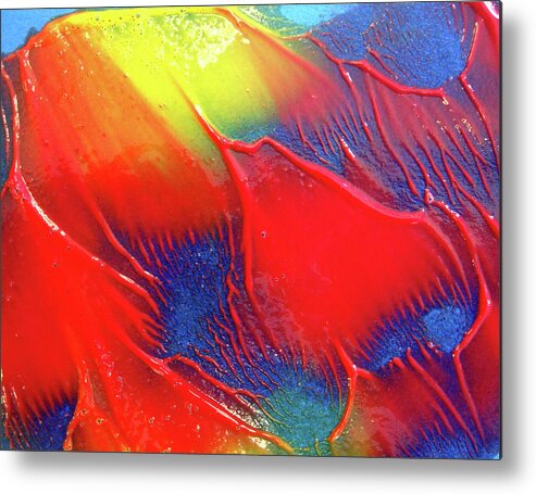 Contrast Metal Print featuring the painting Art 0b by Leigh Odom