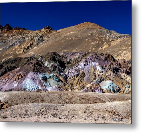 Desert Metal Print featuring the photograph Artists Pallete by Patrick Boening