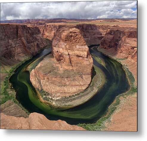 Colorado River Metal Print featuring the photograph As a River Bends by Art Cole