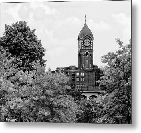 Ayer Metal Print featuring the photograph Ayer Mill Clock Tower, Lawrence, MA by Betty Denise