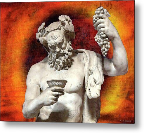 Bacchus Metal Print featuring the photograph Bacchus by Coke Mattingly