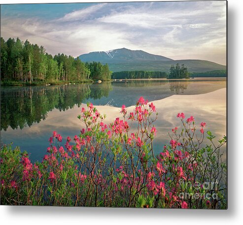 Mt Katahdin Metal Print featuring the photograph Mt. Katahdin in the Spring by Kevin Shields