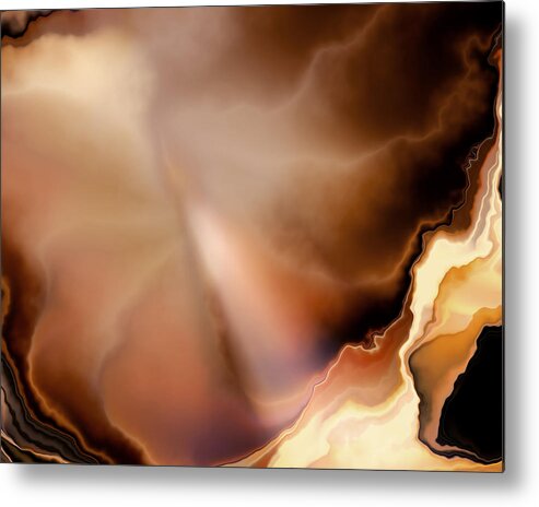 Vic Eberly Metal Print featuring the digital art Breakthrough by Vic Eberly
