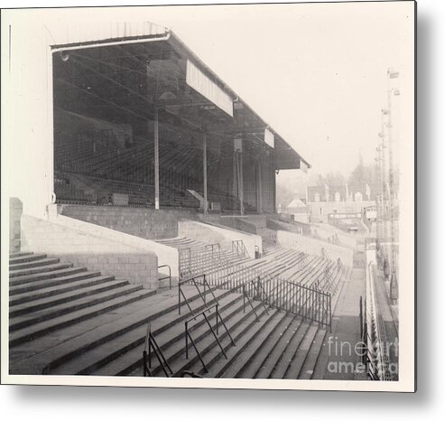  Metal Print featuring the photograph Bristol City - Ashton Gate - Williams Stand 1 - October 1964 by Legendary Football Grounds