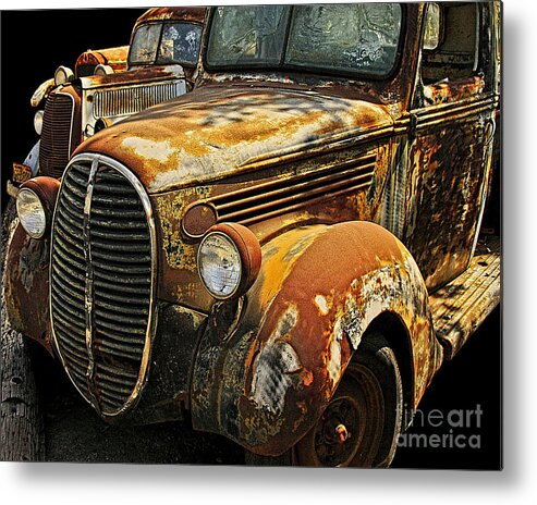 Trucks Metal Print featuring the photograph C208 by Tom Griffithe