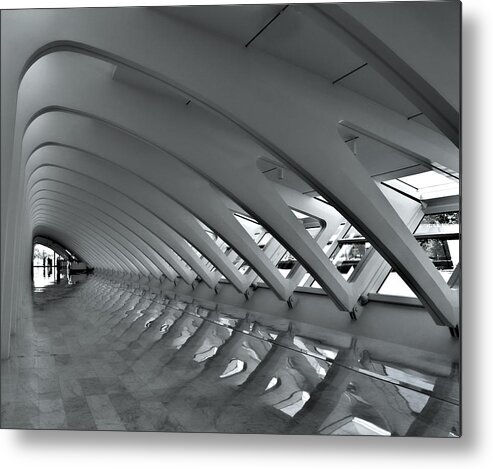 Santiago Calatrava Metal Print featuring the photograph Calatrava 3 by Gordon Engebretson