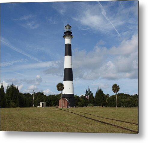 Landscape Metal Print featuring the photograph Cape Canaveral Florida Light by Allan Hughes