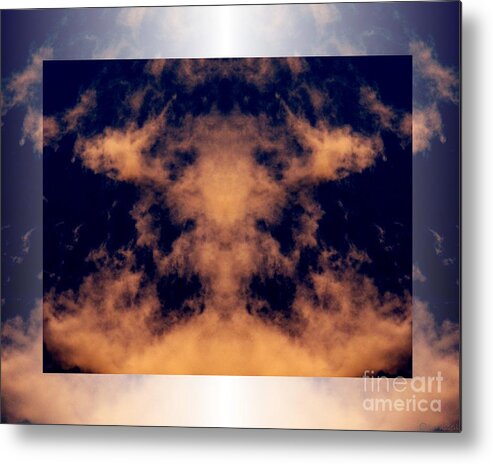 Clouds Metal Print featuring the photograph Clouds Illusion by P Russell