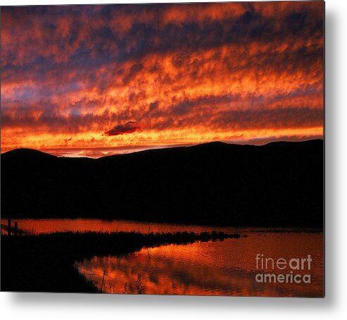Colorado Metal Print featuring the photograph Colorado Sunset by Rex E Ater