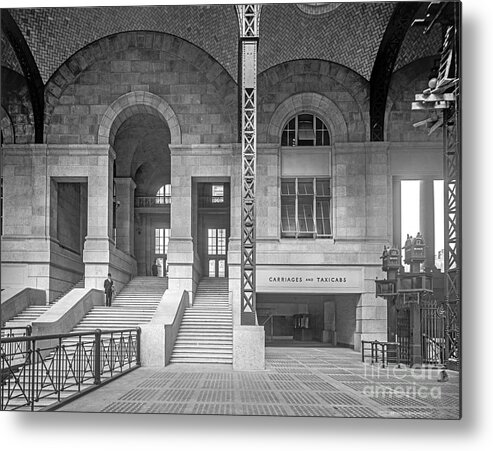 Penn Metal Print featuring the photograph Concourse exit to 33rd St by Russell Brown