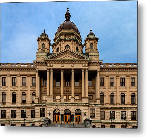 Art Metal Print featuring the photograph Courthouse by Phil Spitze