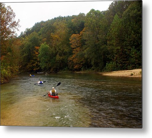 Current River Metal Print featuring the photograph Current River 3 by Marty Koch