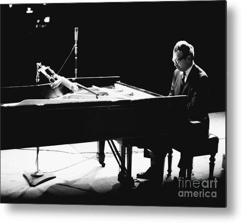 Dave Brubeck Metal Print featuring the photograph Dave Brubeck D231 by Dave Allen