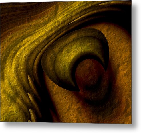Vic Eberly Metal Print featuring the digital art Don't Touch That Dial by Vic Eberly