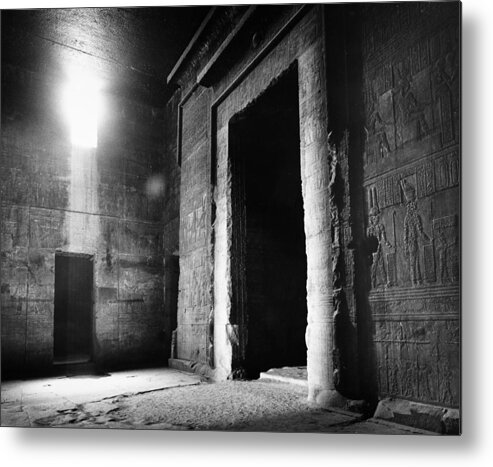 African Metal Print featuring the photograph Egypt: Dendera: Temple by Granger
