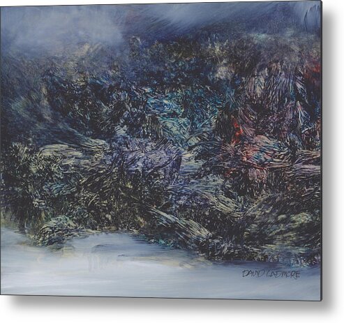 Elemental Metal Print featuring the painting Elemental 59 by David Ladmore