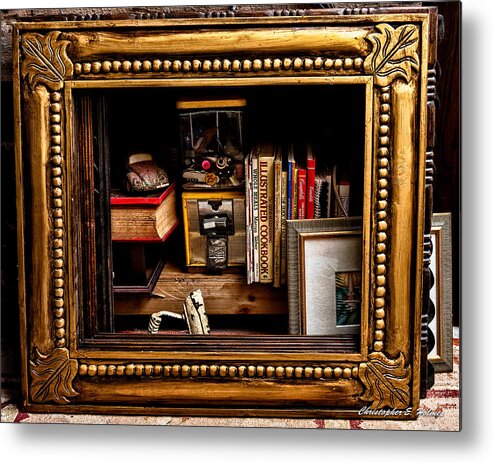 Gumball Machine Metal Print featuring the photograph Framed Odds and Ends by Christopher Holmes