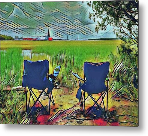 Overlook Metal Print featuring the photograph Front Row Seat by Sherry Kuhlkin