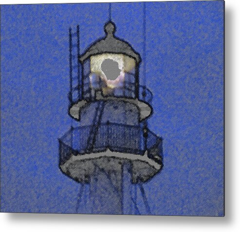 Lighthouse Metal Print featuring the photograph Guiding Light by Scott Heister