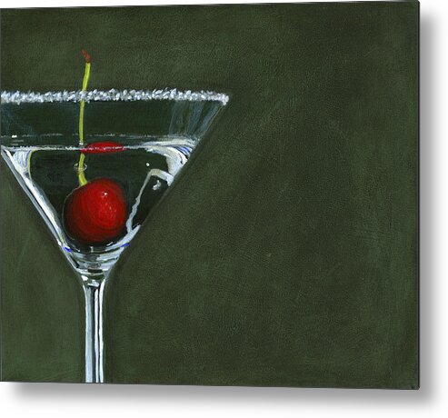 Happy Hour Metal Print featuring the painting Happy Hour by Karyn Robinson