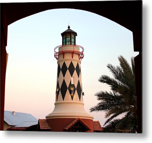 Destin Metal Print featuring the photograph Harbor Tower by Larry Beat