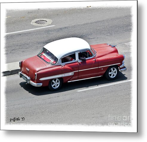 Havana Metal Print featuring the photograph Havana vintage 20 by Tom Griffithe