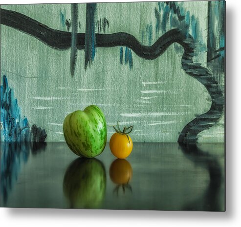 Abstract Metal Print featuring the photograph Heirlooms by Jonathan Nguyen