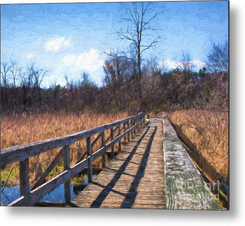 Helen's Way Metal Print featuring the photograph Helen's Way I by Lorraine Cosgrove